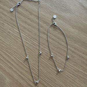 Pura vida Disney necklace and anklet bracelet
